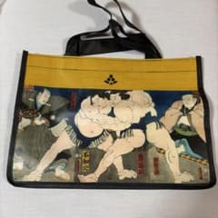 相撲 浮世絵 トートバッグのサムネイル