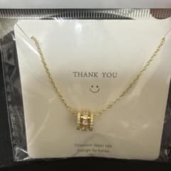 【新品】ゴールド ネックレスのサムネイル