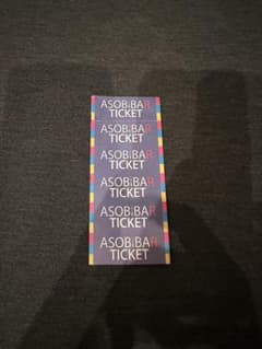 ASOBIBAR TICKET 6枚綴りのサムネイル