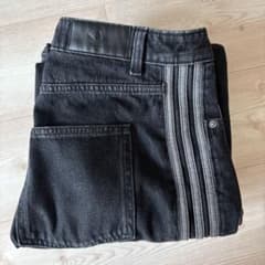 adidas アディダス デニムパンツ ブラックのサムネイル