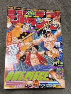 週刊少年ジャンプ 2003年25号 ONE PIECE 表紙 - メルカリ