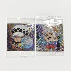 ワンピース大海賊シールウエハースlog6 トラファルガーローヤマトセットのサムネイル