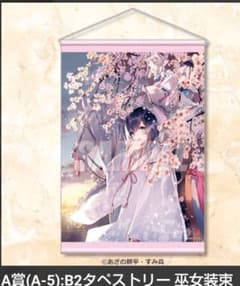 東京レイヴンズ　タペストリー　くじ引き堂　15周年記念オンラインくじのサムネイル