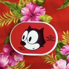 1986年 Felix The Cat お弁当箱 小物入れ 楕円形のサムネイル