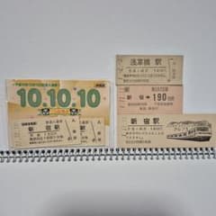 記念入場券 硬券 切符 コレクション 鉄道グッズのサムネイル