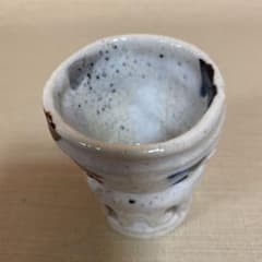 萩焼　ぐい呑　「永地　博正」作　N o15 萩焼 ぐい呑 「永地 博正」作 N o15 - メルカリ