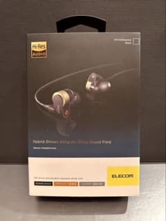 新品未開封 ELECOM「EHP-R HH1000ABK」ハイレゾ対応イヤホン 新品未開封 ELECOM「EHP-R HH1000ABK」ハイレゾ対応イヤホン - メルカリ