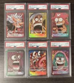 PSA10 6枚連番 ワンピース リミテッドカードコレクション - メルカリ