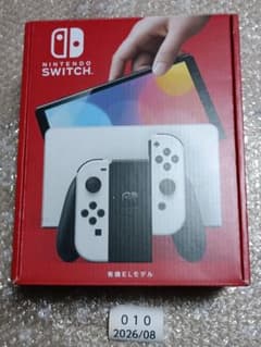 【新品】Switch 有機ELモデル 本体 ホワイト通電確認済のサムネイル