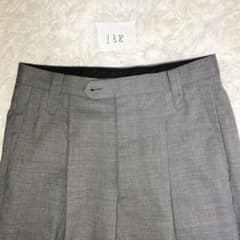 158 BRITISH MADEブリティッシュメイド ワイドパンツ スラックスS 158 BRITISH MADEブリティッシュメイド ワイドパンツ スラックスS