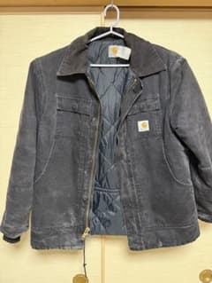 Carhartt ダック地 ジャケット ブラックのサムネイル