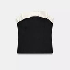ZARA リボン付きストラップレストップのサムネイル