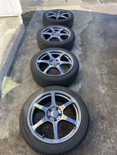 ボルクレーシングVR.G2 7.5j +48 114.3 18インチ 4本セット - メルカリ 