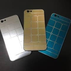 iPhone6 / 6s カバー ケース シルバー メタルのサムネイル