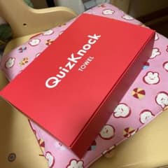 【未開封・初期】QuizKnock タオル TOWEL ボックス入り 赤のサムネイル