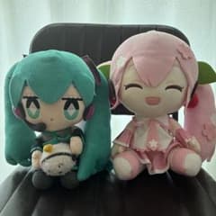 初音ミク 桜ミク ぬいぐるみ 2体セット - メルカリ