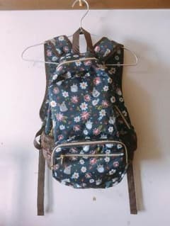 となりのトトロ　お花ちらしシリーズ 　コンパクトバックパック　リュックのサムネイル