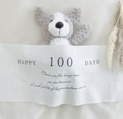 100日祝いタペストリー　100daysタペストリーのサムネイル