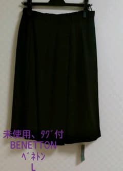 ベネトン、膝丈スカート、Ｌ(11号)のサムネイル