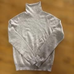 Blacknini カシミヤ100% タートルネックニット ベージュ Sのサムネイル