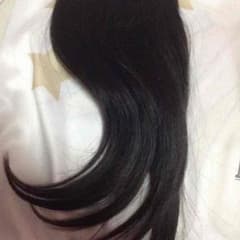 前髪ウィッグ 黒のサムネイル