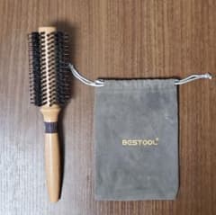 BESTOOL ロールブラシ ヘアブラシ Mサイズ 専用袋付きのサムネイル