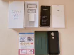 oppo A5 2020 本体(箱付属品付き)&手帳ケース&保護フィルムのサムネイル