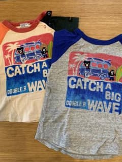 ☆お揃い☆ ダブルビー Tシャツ　90 110のサムネイル