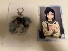ラブライブ/Aqours/9周年 展示会/松浦果南/アクキー/ブロマイドのサムネイル