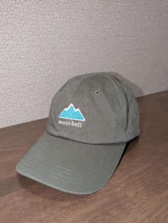 mont-bell　キャップ　帽子　カーキ アウトドア　美品のサムネイル