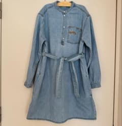 ボンポワン☆デニムワンピ☆size12 - メルカリ