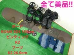 全て美品!!ボード ROME SDS×ビンディング K2×ブーツ K2 全て美品!!ボード ROME SDS×ビンディング K2×ブーツ K2 - メルカリ