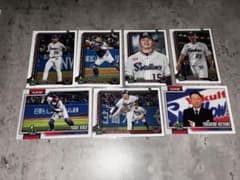 Topps NPB 東京ヤクルトスワローズ 7枚セットのサムネイル