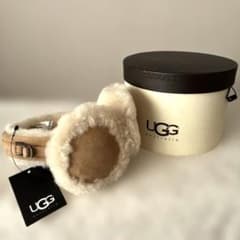 新品タグ付】UGG アグ シープスキン イヤーマフ チェスナット 箱付き