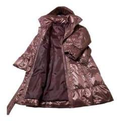 ほぼ未使用】ELLAPUTAⅡ ブルーフォックス 毛皮フード付き ダウン 