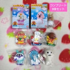 ☆新品、未使用☆あつまれアンパンマン 指人形 コンプリート 9体セット