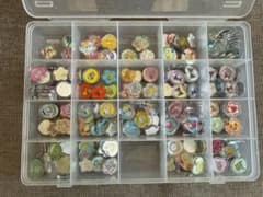 おはじきシール まとめ売り　約19種類268個 おはじきシール まとめ売り 約19種類268個 - メルカリ
