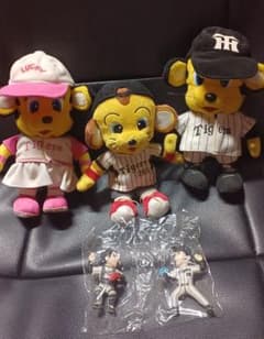 阪神タイガース ぬいぐるみ フィギュア セットのサムネイル