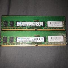 Samsung DDR4 メモリ 8GBx2枚 M378A1K43BB1-CPBのサムネイル