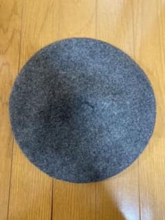 ベレー帽 MHL ウール　グレーのサムネイル