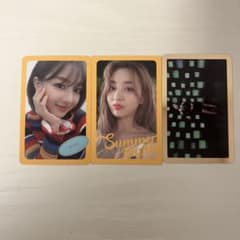 twice ジヒョ トレカ セットのサムネイル