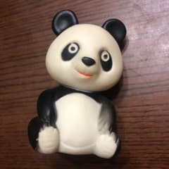 百十四銀行　ソフビ貯金箱　パンダのサムネイル