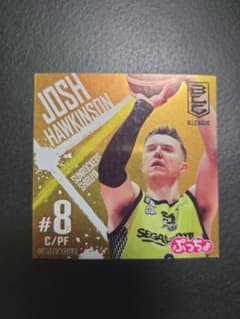 ぷっちょステッカー　Josh Hawkinson #8 B.LEAGUEのサムネイル