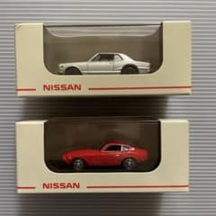 京商ミニカー　スカイライン 箱スカ　フェアレディz S30 2個セットのサムネイル