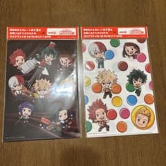 僕のヒーローアカデミア 明治オリジナルクリアファイル2種セットのサムネイル