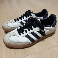 adidas SAMBA スニーカー ホワイト ブラック 25cmのサムネイル