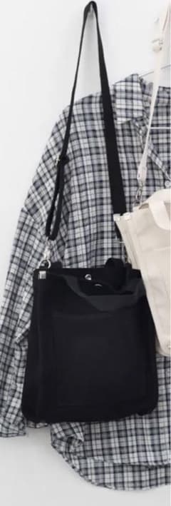 DHOLIC キャンバス2WAYバッグ・p092083 ブラックのサムネイル