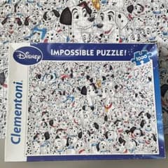 ディズニー 廃盤品 1000ピース ジグソーパズル 101匹わんちゃん 箱無し