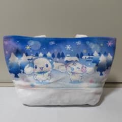 シナモロール ミニトートバッグ 冬 雪景色　おまけつきのサムネイル