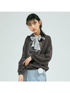 ALGY♡スカーフりぼんフードトレーナーのサムネイル